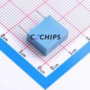 ตัวเก็บประจุฟิล์มโพลีโพรพิลีน (CBB) แบบมีรูทะลุ (THT) รุ่น B32641B0103K, ระยะขา P=10 มม. 10% 1kV/600V - Product Image 1