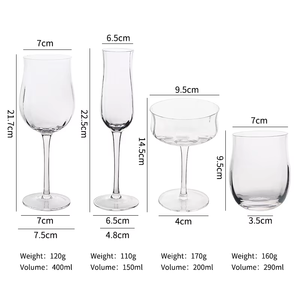 Verres <span class=keywords><strong>à</strong></span> champagne cannelés Offre Spéciale faits <span class=keywords><strong>à</strong></span> la main cannelés <span class=keywords><strong>à</strong></span> rayures verticales Flûtes Ensemble de verres <span class=keywords><strong>à</strong></span> <span class=keywords><strong>vin</strong></span> rouge en forme de <span class=keywords><strong>tulipe</strong></span> <span class=keywords><strong>Verre</strong></span> <span class=keywords><strong>à</strong></span> <span class=keywords><strong>vin</strong></span> <span class=keywords><strong>à</strong></span> jante dorée - Product Image 2