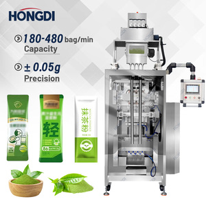 Máquina de Envasado Automática Multicanal para Mezclar y Empacar Bebidas en Polvo, Llenado, Etiquetado y Sellado Vertical de Bolsas - Product Image 1