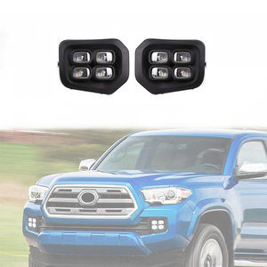 LUMA Auto Exterior Parts <b>LED</b> Fog <b>Light</b> <b>Cover</b> With Fog for 2016-2023 SR5 Dual Color Front Bumper Fog <b>Light</b> - Product Image 1
