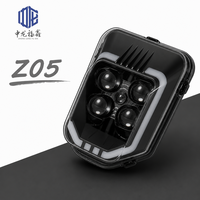 Phare LED ultra-lumineux pour moto Z05, lentille de projecteur universelle, forme en U, DRL fumé, lampe avant externe, scooter, EV, neuf