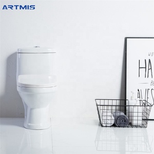 Vente chaude toilette en porcelaine montée au sol s-trap enfants cuvette de toilette salle de bain une pièce toilette pour enfant - Product Image 3