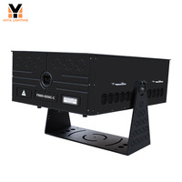 Lumière laser d'animation RGB imperméable 200W pour extérieur, zone panoramique, monument, toit de bâtiment, montagne, fontaine, rideau d'eau, lumière de scène