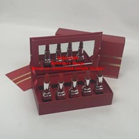 Coffret de brillants à lèvres de luxe certifiés HALAL, personnalisable, fabriqué en usine - 5 pièces, brillants à lèvres vegan haut de gamme, imperméables et longue tenue