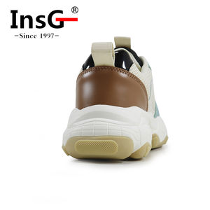 InsG-zapatillas de deporte con cordones para mujer, zapatos de <span class=keywords><strong>moda</strong></span> de alta calidad, venta al por mayor, 2021 - Product Image 5