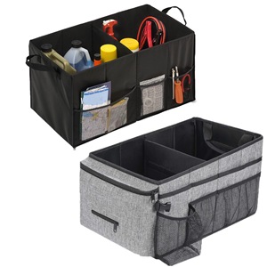 Venta directa de fábrica Grande Oxford poliéster coche maletero organizador plegable moderno al aire libre viaje almacenamiento rectángulo para uso doméstico - Product Image 1