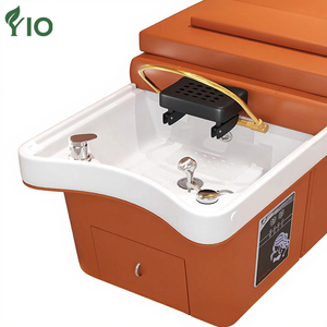 Lavabo en céramique moderne <span class=keywords><strong>de</strong></span> luxe avec lumière LED et étagère <span class=keywords><strong>de</strong></span> rangement pour salle <span class=keywords><strong>de</strong></span> bain ou supermarché - Product Image 5