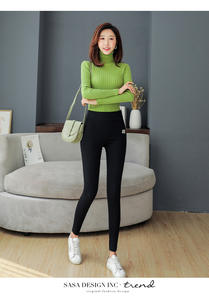 Warm Women Pants <strong>Winter</strong> Skinny Thick Velvet Wool Fleece <strong>Leggings</strong> Trousers <strong>Lambskin</strong> Cashmere Pants Female <strong>Leggings</strong> - Product Image 5