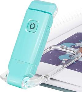 Lámpara de Lectura LED Portátil para Camping, Recargable, con Clip, Ajustable, 3 Colores, Protección Ocular, Venta al Por Mayor - Product Image 2