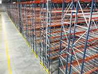Flexibles Layout Mehrstufiges Selektives Palettenregal für Lebensmittel, Getränke und 3PL-Logistik