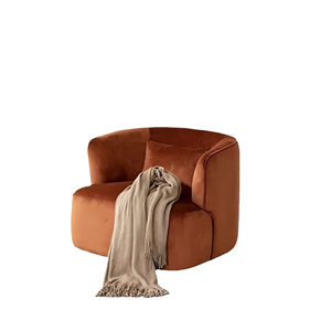 Moderner Nordischer Einzelpersonen-Freizeitstuhl Leichter Luxus-Akzentstuhl Wohnmöbel Freizeitstuhl - Product Image 6