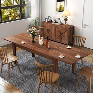 <span class=keywords><strong>Mesa</strong></span> de Comedor de Estilo Nórdico en Oferta, <span class=keywords><strong>Mesa</strong></span> de Cocina <span class=keywords><strong>Extensible</strong></span> Grande de 106.3 Pulgadas - Product Image 2