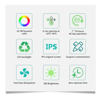 Pantalla táctil óptica capacitiva de 10 puntos integrada Industrial de 15 pulgadas Panel TFT Pc Ops Panel industrial a prueba de agua Pc