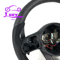 Volant en fibre de carbone forgé sur mesure pour Mercedes Benz W205 W213 W222 W223 W218 C257 CLA GLA GLC GLE GLS AMG