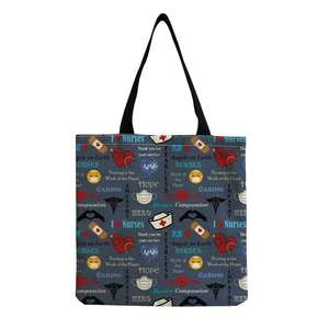 Doctor Nurse Medical Cross Shopping <b>Bag</b> Graphic Tote Handbag Harajuku Shopper <b>Bag</b> Women Eco Large-capacity Female Shoulder <b>Bag</b> - Product Image 5