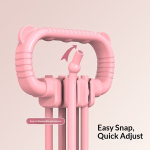 Banda Elástica Ajustable en Forma de 8 para Mujer, para Abrir los Hombros y Embellecer la Espalda, con Seis Niveles de Ajuste y 6 Hilos, para Ejercicios en Casa - Product Image 3