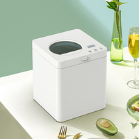 Broyeur de déchets alimentaires ménagers, recycleur intelligent de déchets de cuisine, sans odeur, processeur de déchets alimentaires multi-modes avec fenêtre visible