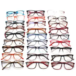 Cheap CP stock glasses frame assorted High quality eyeglasses frames ready made mixed colors optical frames