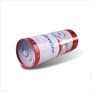 New Design Customized Beer Shape Cylinder Box Rigid Cardboard Paper Tube Box - Product Image 3
