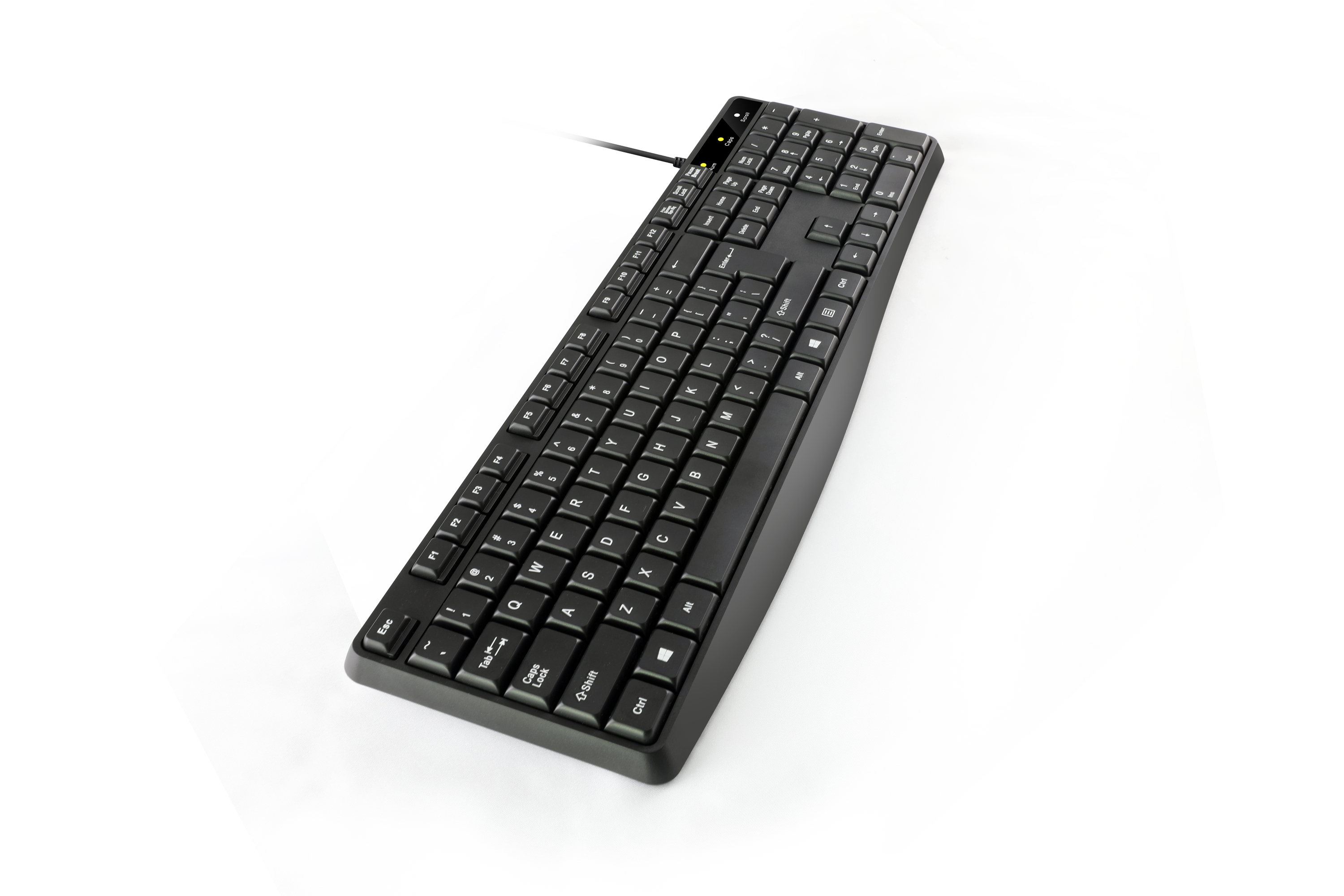 Лучшая цена, стандартная USB Проводная клавиатура для всех макет Lanuage