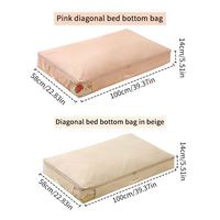 Sac de rangement pliable pour couettes, grande capacité pour vêtements, sac d'organisation compressible, sac de rangement portable pour couettes de voyage