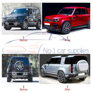 Kits de carrocería L663 de alta calidad 90/110/<span class=keywords><strong>130</strong></span> 2019 + actualización SVR estilo parachoques trasero delantero guardabarros capó Kit para <span class=keywords><strong>Land</strong></span> <span class=keywords><strong>Rover</strong></span> <span class=keywords><strong>Defender</strong></span> - Product Image 4