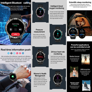 2025 NEW HK08 Smart Watch With <strong>GPS</strong> Compass Sports Air Altitude Pressure Heart Rate Tracker Health Monitoring SmartWatch 2025 - Product Image 6