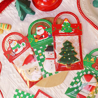 Vente en gros de boîte-cadeau en papier pliable réutilisable écologique personnalisé Délicat design de Noël à la mode avec boîte en papier portable