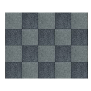 FOOTCARE Tapis de protection de sol moderne antidérapant et lavable, 36 x 48 pouces, avec rebord noir, pour chaises de bureau à domicile - Product Image 2