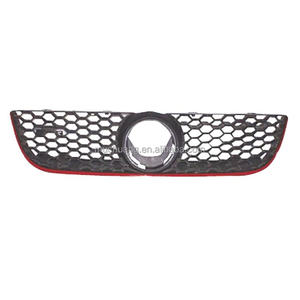 Rejilla Delantera ABS de Alta Producción con Línea Roja para <span class=keywords><strong>Polo</strong></span> <span class=keywords><strong>GT</strong></span>/I 2005-2009, Nueva Rejilla Delantera Personalizada con Línea Roja para Auto - Product Image 1