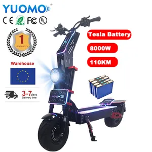 3 عجلة الكهربائية Citycoco سكوتر الدراجات البخارية قوية الكبار مستودع دراجة نارية 10000 واط قطر