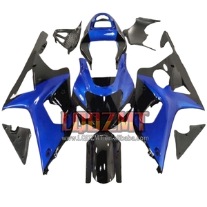 Corps d'injection pour <span class=keywords><strong>SUZUKI</strong></span> GSXR <span class=keywords><strong>1000</strong></span> GSX-R1000 GSXR1000 00 01 02 140No.12 GSXR-<span class=keywords><strong>1000</strong></span> <span class=keywords><strong>K2</strong></span> 1000CC 2000 2001 2002 Carénage bleu noir - Product Image 1