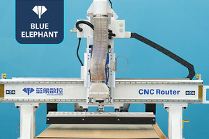 Màu Xanh Voi <span class=keywords><strong>CNC</strong></span> 1328 4 * 8ft ATC <span class=keywords><strong>3</strong></span> Trục Đồ Nội Thất Gỗ Tủ Bảng Điều Chỉnh Cắt <span class=keywords><strong>CNC</strong></span> Làm Tổ Máy <span class=keywords><strong>CNC</strong></span> <span class=keywords><strong>Router</strong></span> Với Nhà Máy Giá - Product Image 6