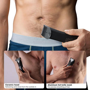 351 corps coupe-cheveux 2 en 1 électrique complet privé corps tondeuse étanche coupe de cheveux rasage <span class=keywords><strong>rasoir</strong></span> pour hommes femmes - Product Image 3