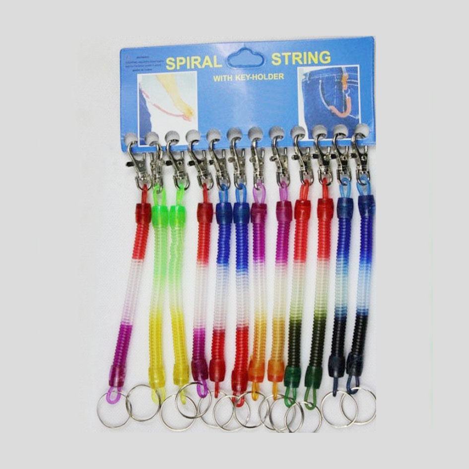 Verified Supplier Bungee Coil Cord Lanyard Compatible & Retractable Design  | Alibaba.com