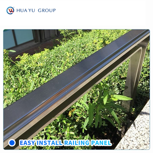 Main courante en métal thermolaqué, main courante en <span class=keywords><strong>acier</strong></span> <span class=keywords><strong>galvanisé</strong></span> pour balcon, <span class=keywords><strong>escalier</strong></span>, villa extérieure, jardin, cour, centre commercial, garde-corps en métal - Product Image 3