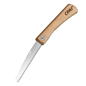 Cpai Mini Folding Saw Walnut Wood Portable Hand Saw For <b>Woodworking</b> Diy <b>Tools</b> - Product Image 3