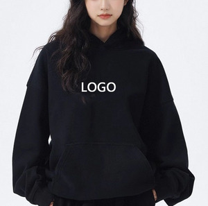 OEM Venta al por mayor Unisex de alta calidad de impresión lisa Sudadera con capucha personalizada Jersey Tallaje grande Sudadera con capucha Mujeres Boxy Fit Blank Heavyweight Hoodie - Product Image 1