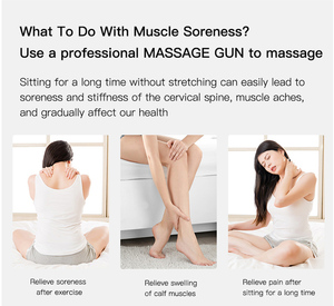 2025 Il Giocattolo Più Popolare per le Ragazze È una Pistola per Massaggi di Alta Qualità, Leggera e Silenziosa con 6 Ore di Autonomia - Product Image 5