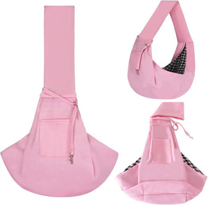 Free sample Eco-friendly Small Animals Polyester Zipper Quadrate <b>Dog</b> <b>Carrier</b> Pet Bag Sling <b>Carrier</b> - Product Image 2
