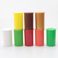 Flacons en plastique personnalisés PP résistants aux enfants, pots à pilules en plastique avec couvercle à ouverture facile 6D 13D 19D 30D 60D 90Dram