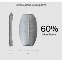 Sacs sous vide pour voyage, sacs de rangement pour vêtements de voyage de qualité supérieure, sacs de rangement pour économiser de l'espace, sacs sous vide réutilisables