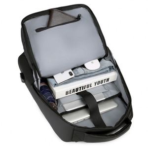 2024 nueva mochila personalizada para ordenador portátil de viaje al aire libre de negocios impermeable antirrobo USB mochila inteligente bolsa - Product Image 5