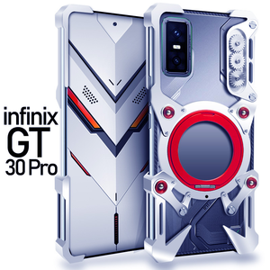 Funda Protectora de Aluminio para Teléfono Infinix GT 30 <span class=keywords><strong>Pro</strong></span>, Diseño Creativo sin Marco con Soporte de <span class=keywords><strong>360</strong></span> Grados y Cuerda para Colgar, Marca BAILI - Product Image 5