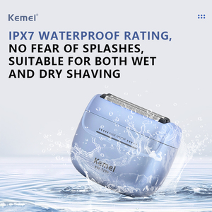 <span class=keywords><strong>Afeitadora</strong></span> Eléctrica Mini KEMEI Km-T290 para Hombre, 800mAh, 8500 RPM, Recargable, IPX7, Cuchilla Magnética, Sensor Inteligente, Maquinilla de Afeitar <span class=keywords><strong>Masculina</strong></span> de Moda - Product Image 5