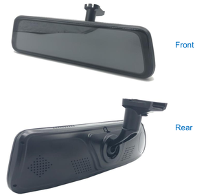 Rétroviseur universel de voiture 9.66 pouces plein écran Rétroviseur de voiture Aide à la marche arrière Caméra de recul sans écran tactile - Product Image 6