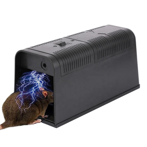 La mejor trampa para ratas eléctrica efectiva para interiores, trampa potente para ratones, mata ratas humanas, baterías alimentadas con ABS sólido - Product Image 1