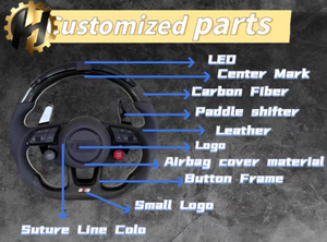 <span class=keywords><strong>Volante</strong></span> Deportivo de Fibra de Carbono Versión Racing para <span class=keywords><strong>SEAT</strong></span> <span class=keywords><strong>Leon</strong></span> Mk3 <span class=keywords><strong>FR</strong></span> Cupra Ibiza, <span class=keywords><strong>Volante</strong></span> Carbone, <span class=keywords><strong>Volante</strong></span> Cupra - Product Image 6