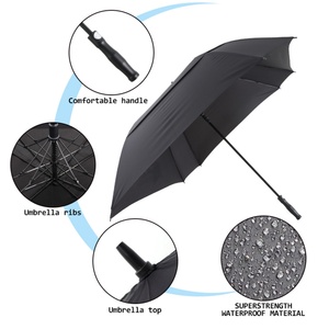 Custom Auto Open Square Golf <b>Umbrella</b> With Silver or <b>Gold</b> UV Protection ADS Promotion Business <b>Umbrella</b> - Product Image 4