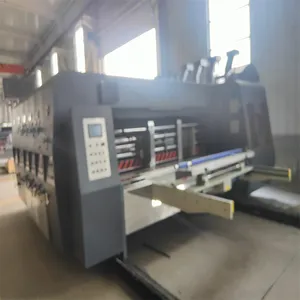 High Speed Flexo 2/3/4/5 Colors Printing Slotting Machine/Corrugated Box Printing Die Cutting Machine